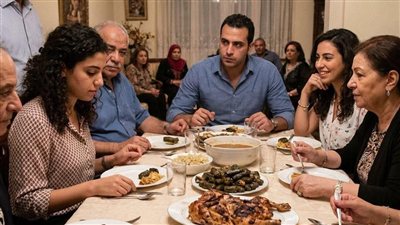فى عزومة عائليه 