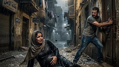 رمي مراته 
